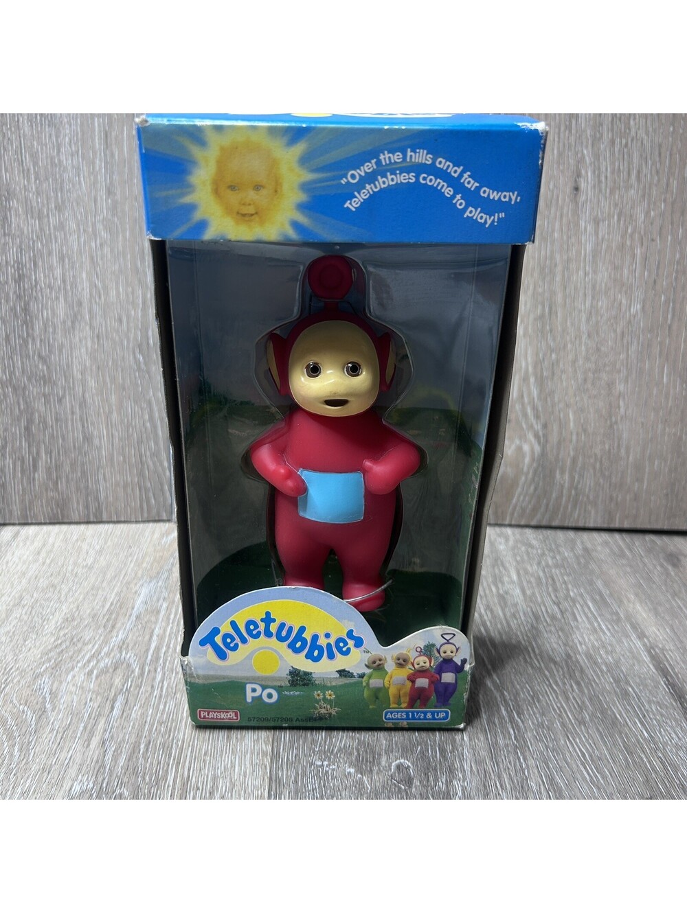 Playskool Teletubbies Po Red Teletubby Figure 1998 Vintage